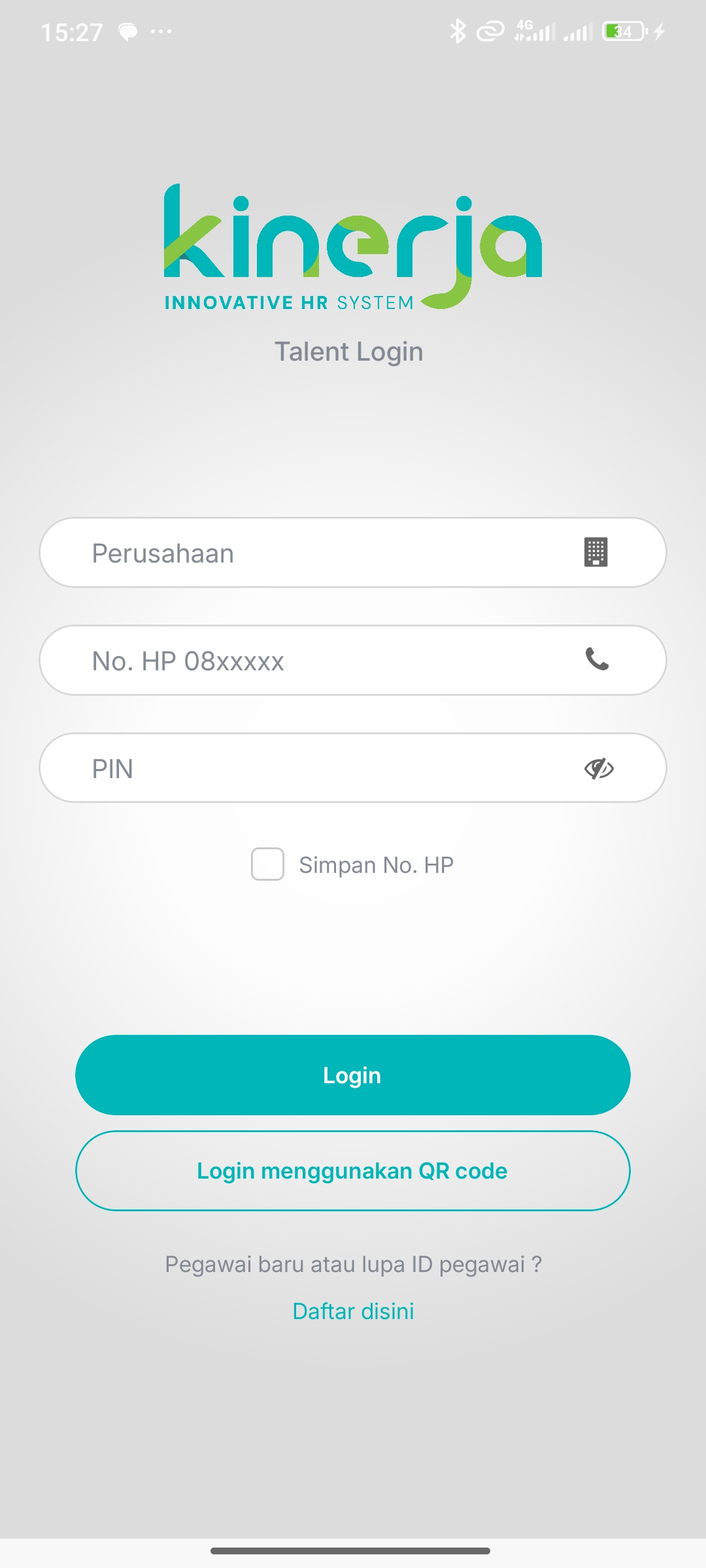 Kinerja Employee App