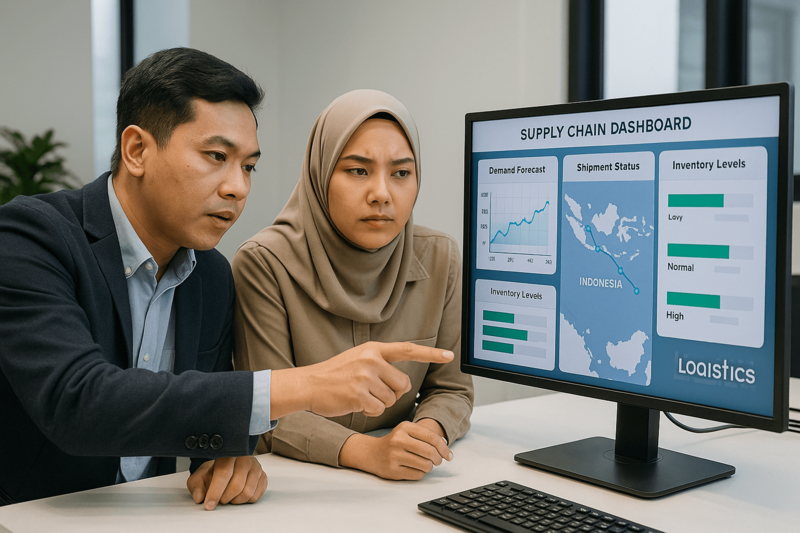 Lebih dari Sekadar Spreadsheet: Cara AI Memprediksi dan Mengatasi Gangguan Supply Chain di Indonesia