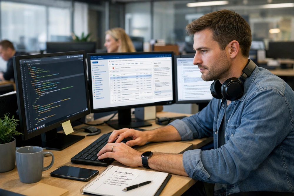 84% of a Developer’s Time Is Not Spent Coding? Insights into the Complexity of Modern Developer Work